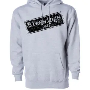 Blessing Only Faded Label Hoodie